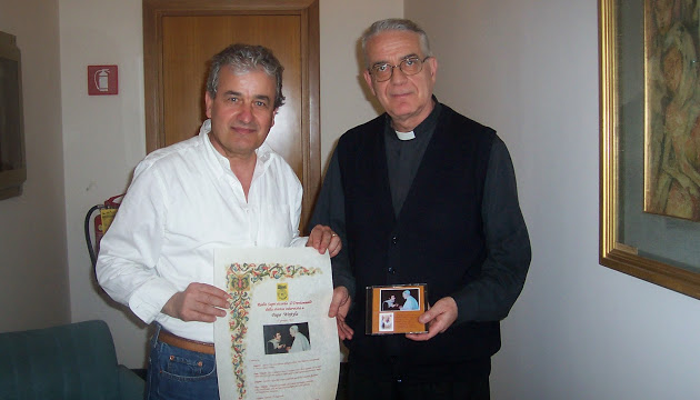 Tonino Luppino e padre Lombardi